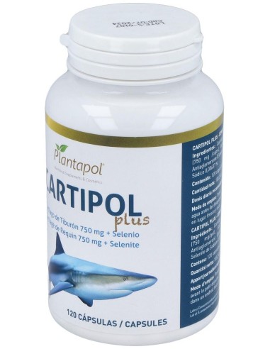 Cartipol Plus (Cartilago De Tiburon 750Mg)120Cap. de Plantapol