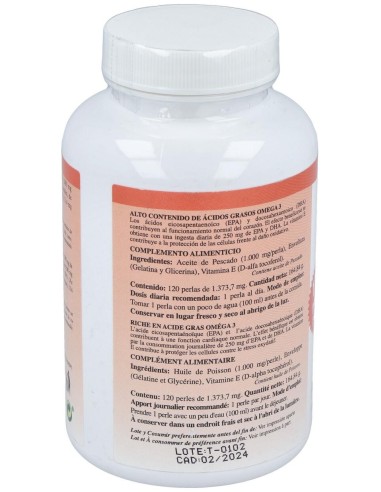 Omegapol (Aceite De Pescado) 1000Mg. 120Perlas de Plantapol