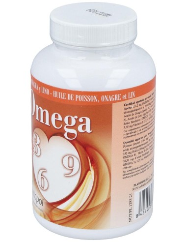 Omega 3,6,9  120 Perlas de 1.400 Mg de Plantapol