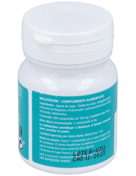 Melato-Som (Melatonina 1Mg.) 200Comp. de Plantapol