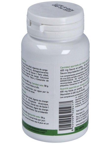 Sauce (100 Comprimidos 500 Mg) de Plantapol