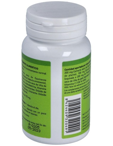Equiplus (Echina-Propolis-Uña Gato-Vit. C) 45Cap. de Plantapol