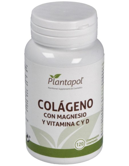 Colageno-Magnesio-Vit.C Y Vit.D 120Comp. de Plantapol