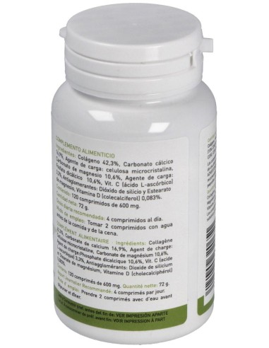 Colageno, Magnesio, Vitamina C y D (120 Comprimidos 600 Mg)                                                     de Plantapol