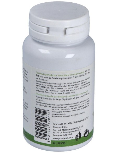 Salvia+Artemisa 90Comp. de Plantapol
