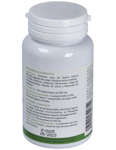 Salvia+Artemisa 90Comp. de Plantapol