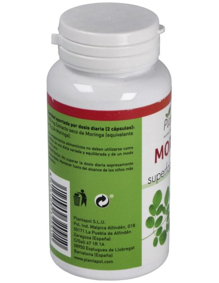 Moringa Forte 60Cap. de Plantapol