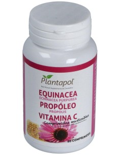 Echinacea+Propoleo+Vit. C 60Comp. Masticables de Plantapol 2