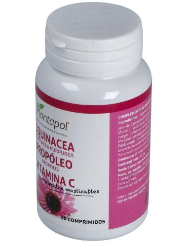 Echinacea+Propoleo+Vit. C 60Comp. Masticables de Plantapol