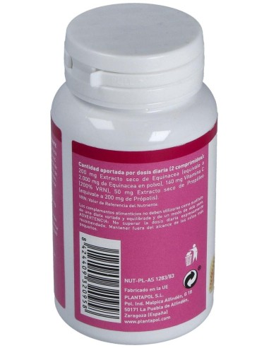Equinacea, Propóleo y Vitamina C Masticable (60 Comprimidos 670 Mg)                                  de Plantapol