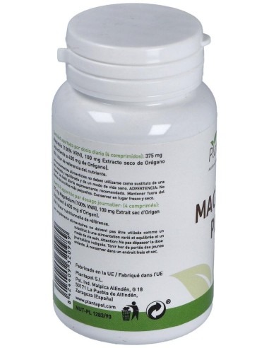 Magnesio Plus 520Mg. 100Comp. de Plantapol
