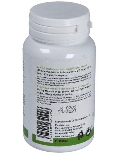 Castaño De Indias+Vid Roja+Mirtilo 90Comp. de Plantapol