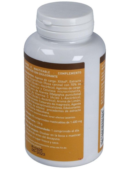 Super C ( Acerola, Escaramujo, Vitamina C) de Plantapol