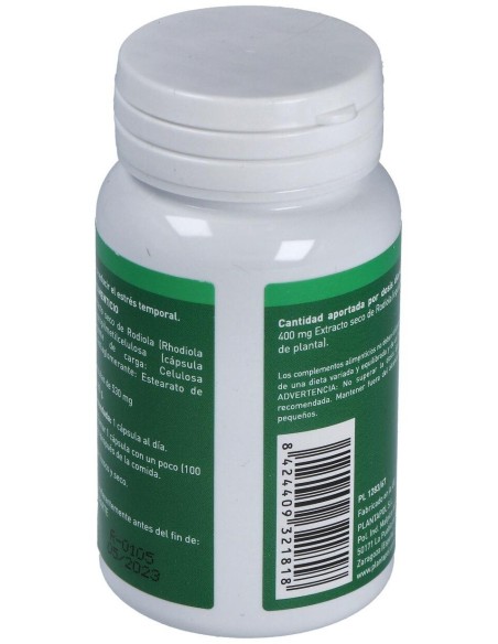 Rhodiola Rosea  400 Mg de Plantapol
