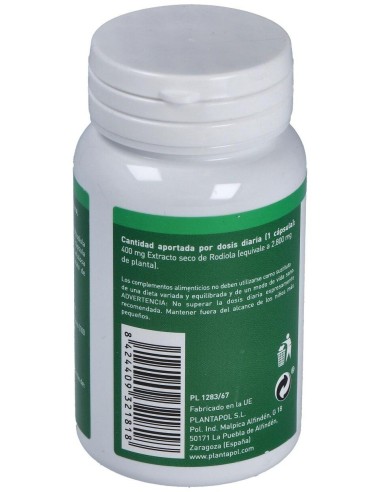 Rhodiola Rosea  400 Mg de Plantapol