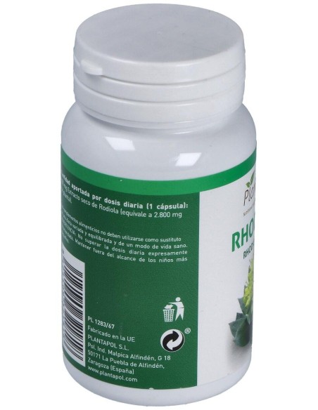 Rhodiola Rosea  400 Mg de Plantapol