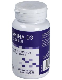 Vitamina D3 2000Ui 90Comp. Mast. de Plantapol 2