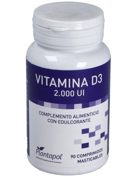 Vitamina D3 2000Ui 90Comp. Mast. de Plantapol