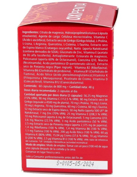 Oxi Penta Plus 60Cap. de Plantapol