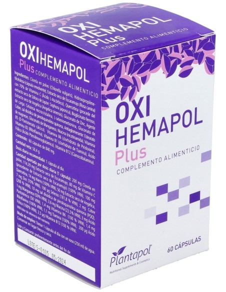 Oxi Hemapol Plus 60Cap. de Plantapol