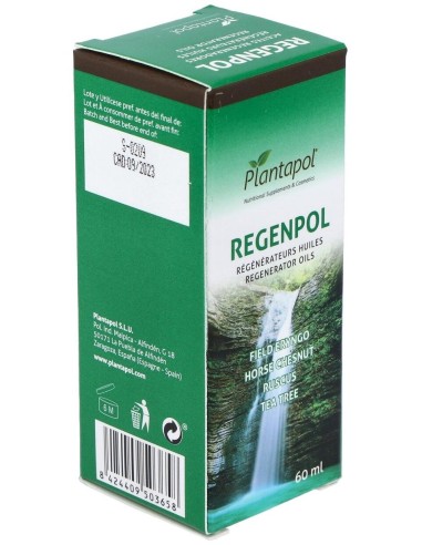 Regenpol (Aceite de Oliva, Rusco, Cardo Corredor, Castaño Indias, Árbol de Te)  de Plantapol