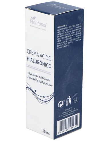 Crema Ácido Hialurónico 50 Ml de Plantapol