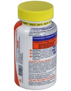 Carnitina 500 Fat Burner 40Comp de Nutrisport 2