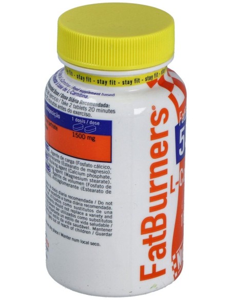 Carnitina 500 Fat Burner 40Comp de Nutrisport