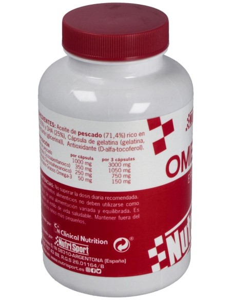 Omega 3 1400Mg. Epa Y Dha 100Cap. de Nutrisport