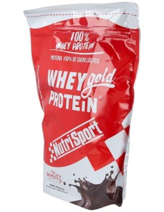 Whey Gold Protein Chocolate Bolsa 500Gr. de Nutrisport 2
