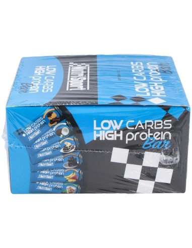 Low Carbs High Protein Brownie 16Barritas de Nutrisport