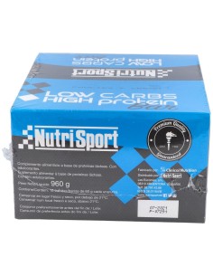 Low Carbs High Protein Cookies-Cream 16Barritas de Nutrisport 2