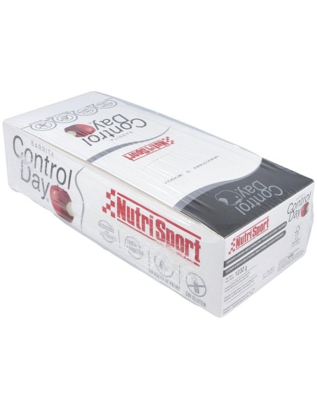 Barrita Yogurt-Manzana Controlday Caja 28Uds. de Nutrisport