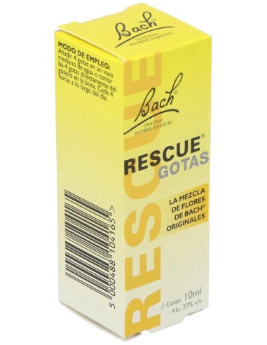 Rescue Remedy Gotas 10Ml. Flores Bach de Flores Bach Original