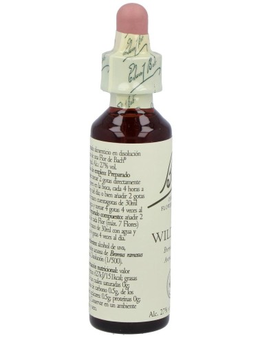Flores Bach Wild Oat Avena Silvestre 20Ml. de Flores Bach Original