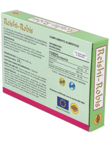 Reishi Robis 40Cap. de Robis