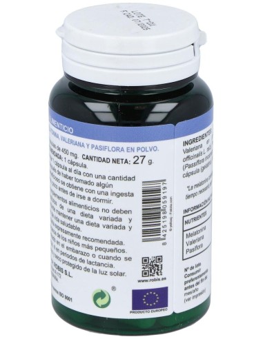 Melatonina Plus 60Caps. de Robis