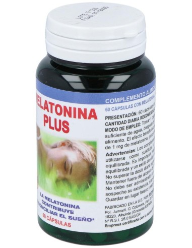 Melatonina Plus 60Caps. de Robis