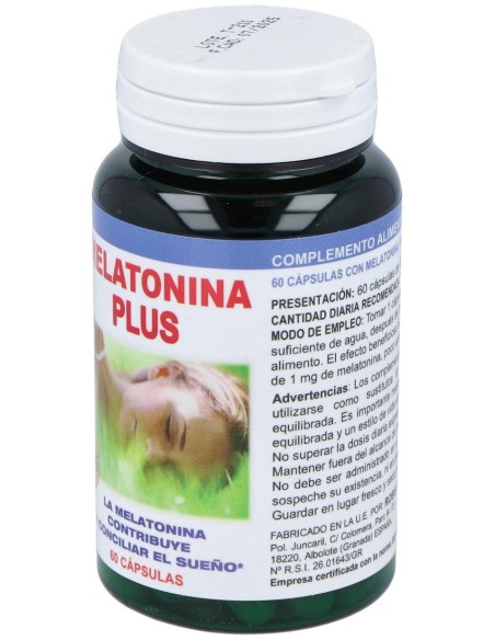 Melatonina Plus 60Caps. de Robis
