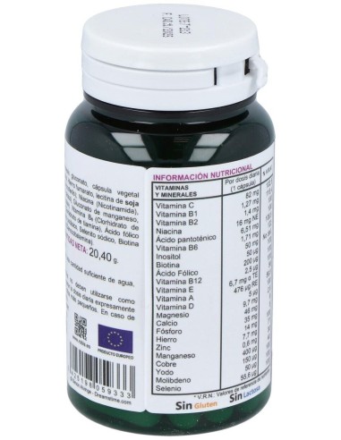 Multivitaminico Mineral 30Caps. de Robis