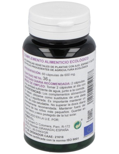 Ajo-Espino-Olivo 60Cap. Eco de Robis