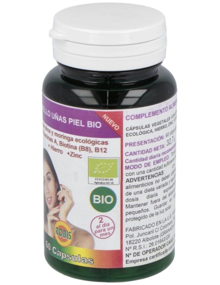 Cabello Piel Y Uñas 60Cap. Bio de Robis