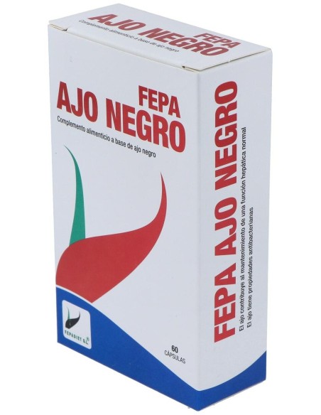 Fepa-Ajo Negro 2000Mg. 60Cap. de Fepadiet
