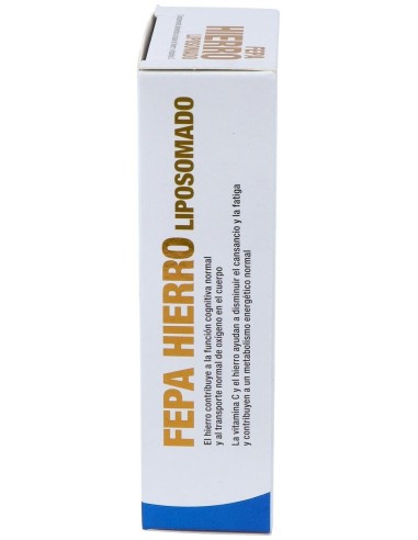 Fepa-Hierro Liposomado 30Mg. 60Cap. de Fepadiet