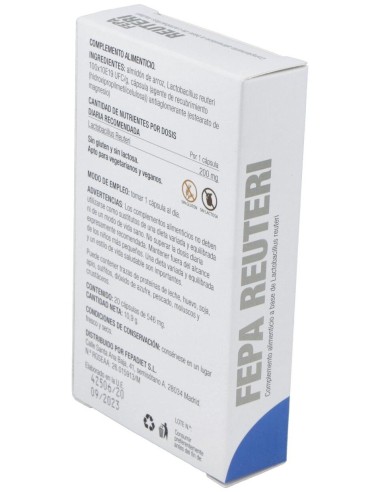 Fepa-Reuteri 20Cap. de Fepadiet