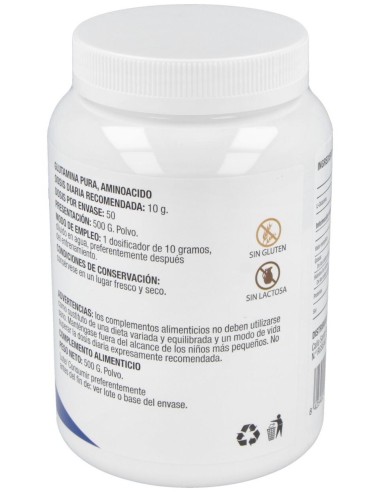 Fepa-L-Glutamina Sabor Neutro 500Gr. de Fepadiet