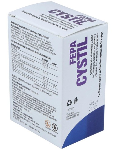 Fepa-Cystil 12Sbrs. de Fepadiet