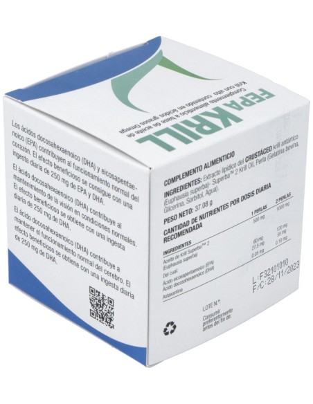 Fepa-Krill 500Mg. 60Perlas de Fepadiet