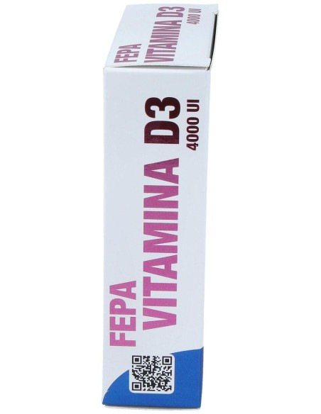 Fepa-Vitamina D3 4000Ui 60Cap. de Fepadiet