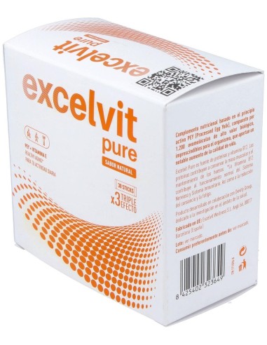 Excelvit Pure (Bienestar) 30Sticks de Excelvit
